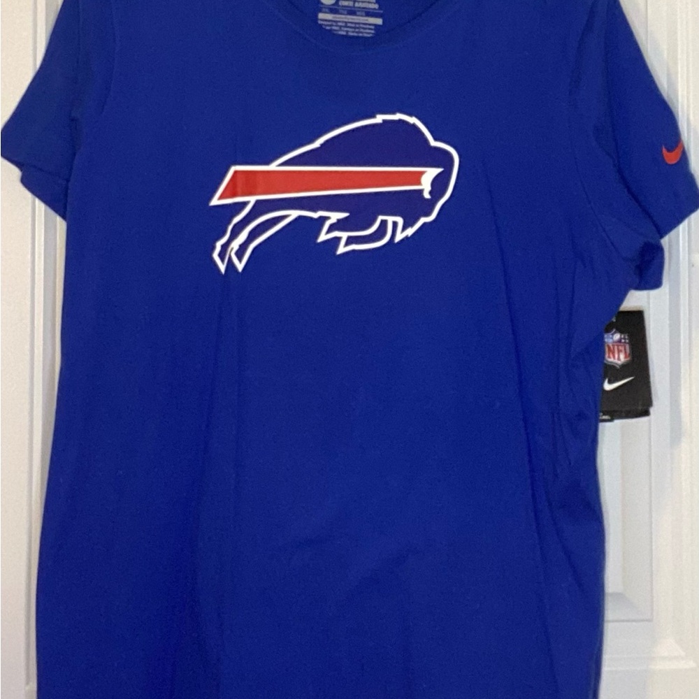 Womens Buffalo Bills T Shirt Blue 2XL